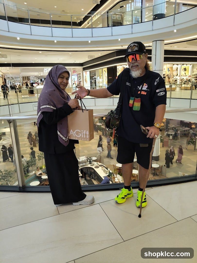 People in a Mall