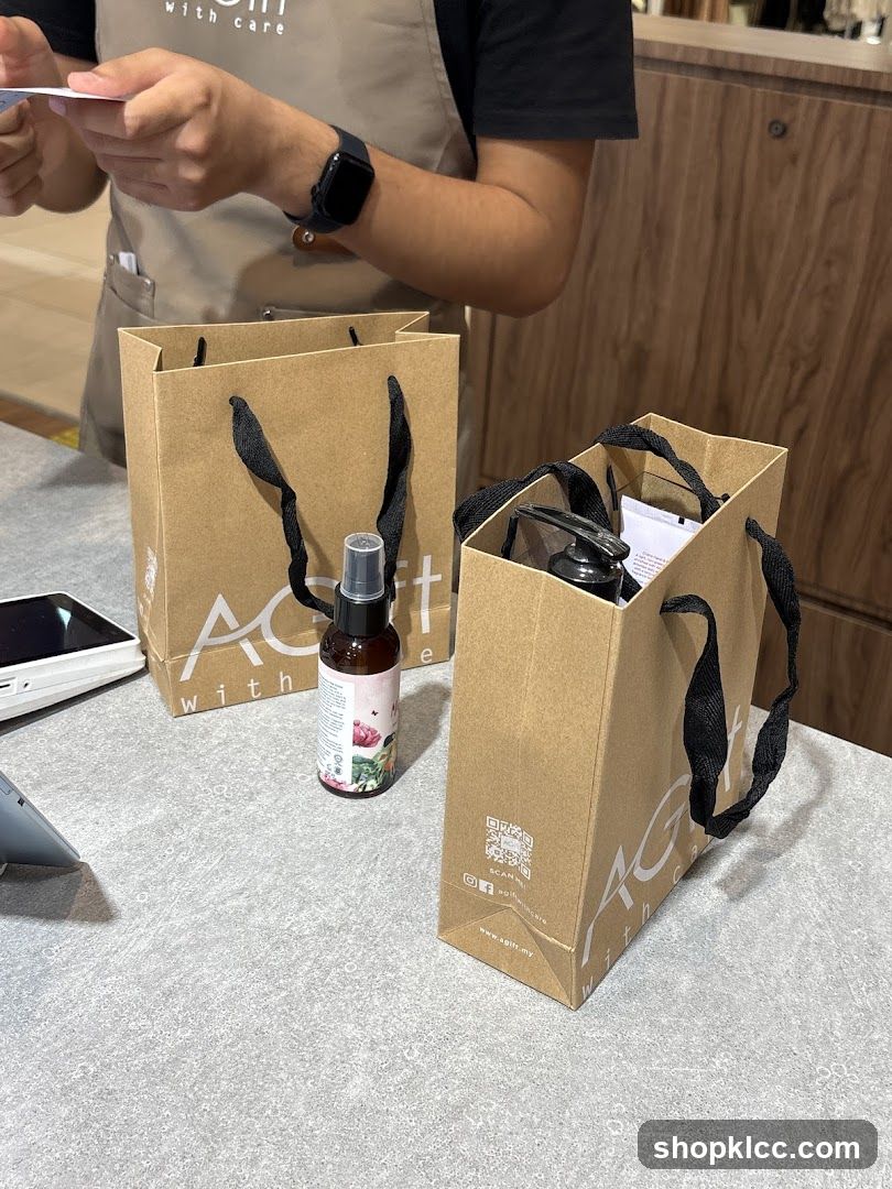 Shopping Bags and Products
