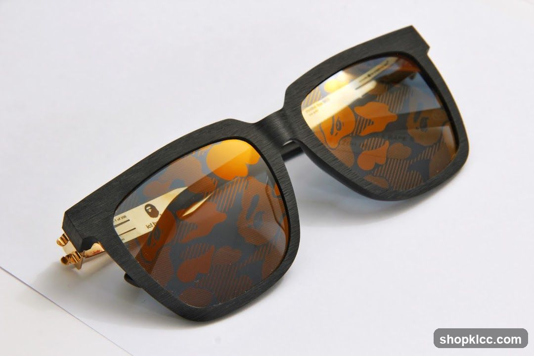 Sunglasses with Camouflage Pattern