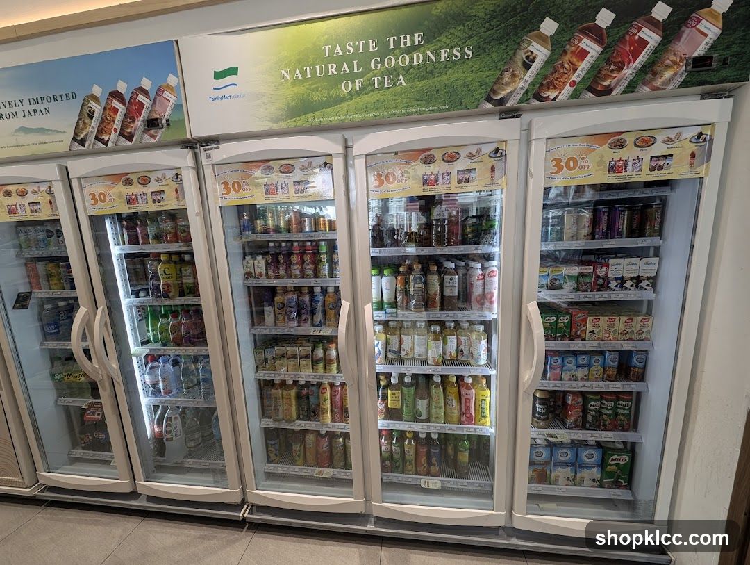 Refrigerated Drinks Display
