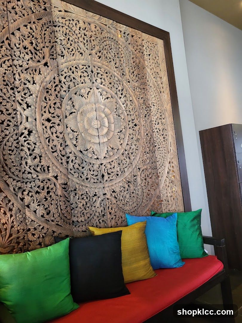Decorative Wall Panel and Cushions