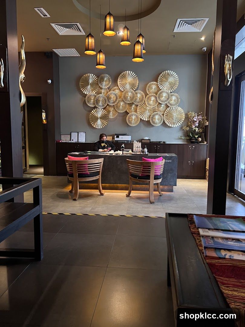 Spa Reception Area