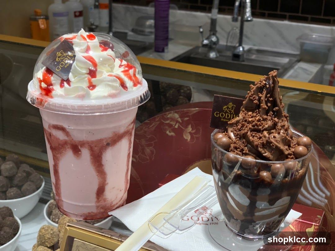 Godiva Chocolate Desserts