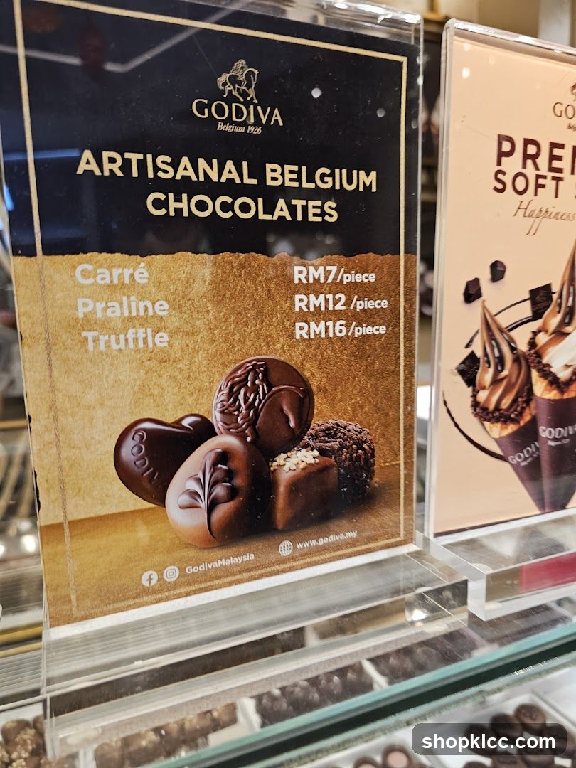 Godiva Artisanal Belgium Chocolates