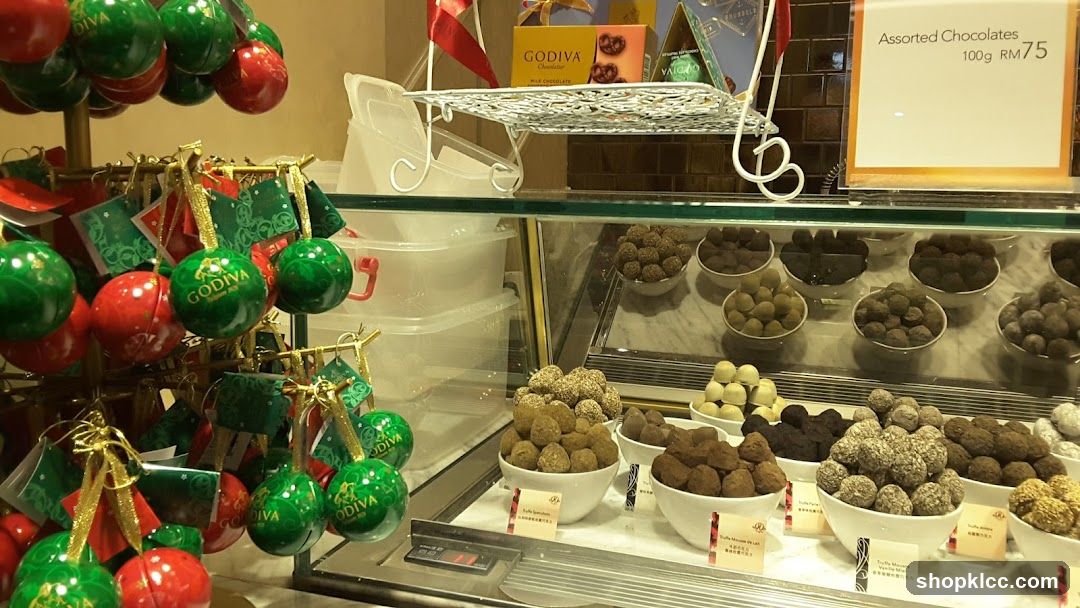 Assorted Chocolates Display