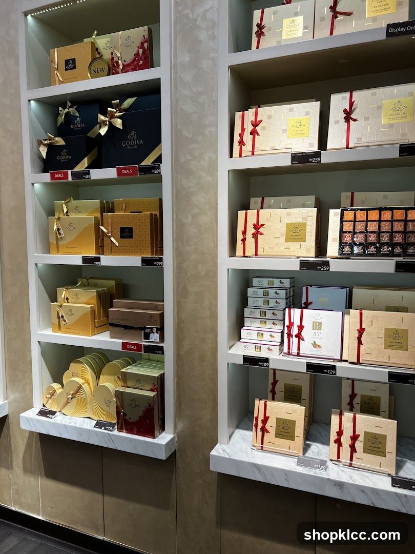 Godiva Chocolate Boxes