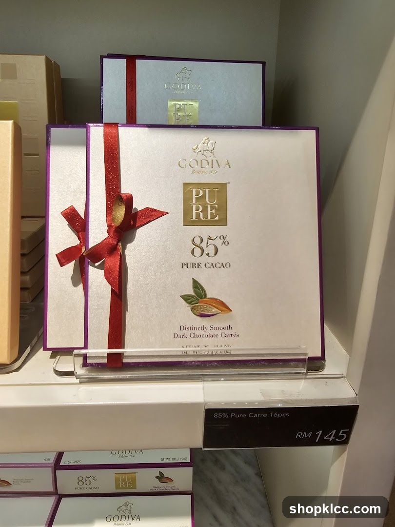 Godiva Chocolate Display