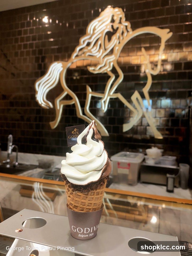Godiva Soft Serve Ice Cream
