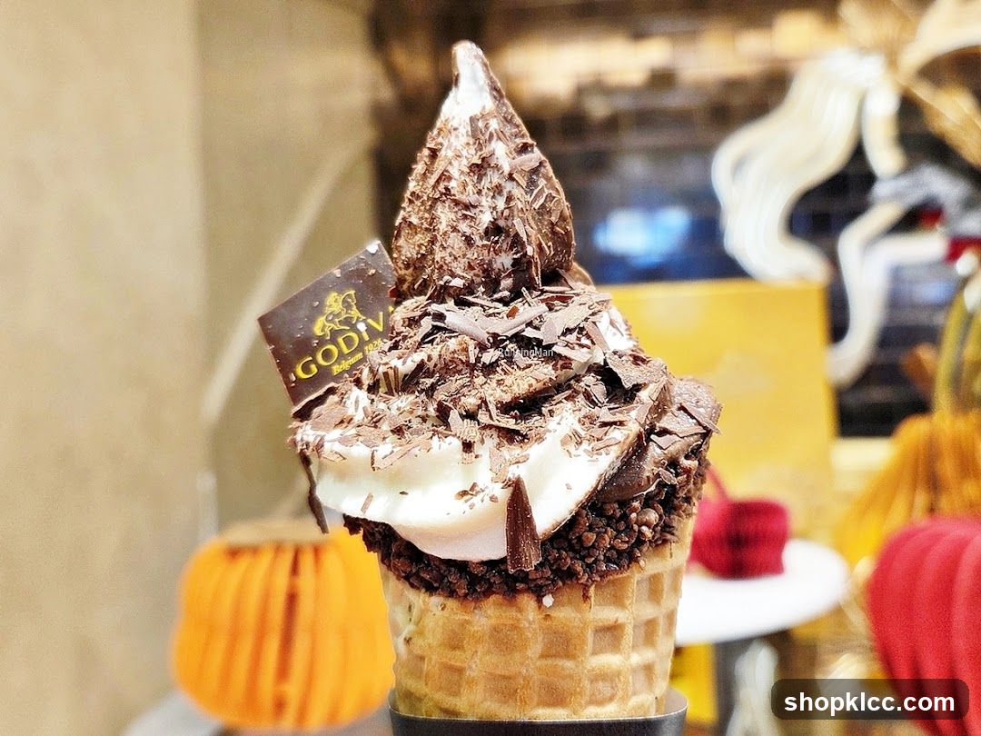 Godiva Chocolate Soft Serve Ice Cream