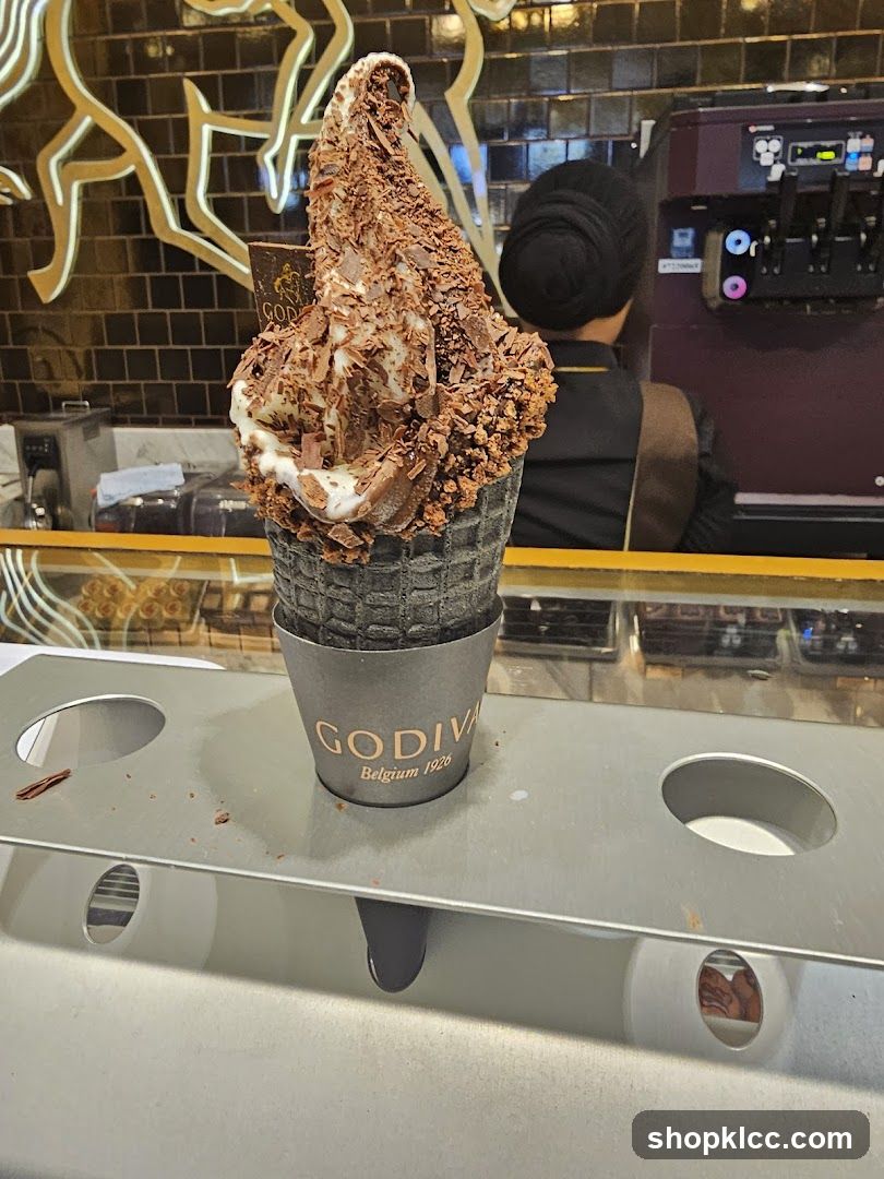 Godiva Soft Serve Ice Cream