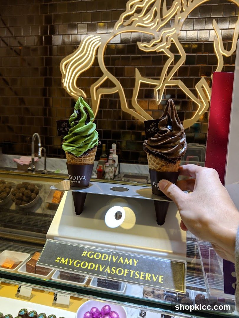 Godiva Soft Serve Ice Cream