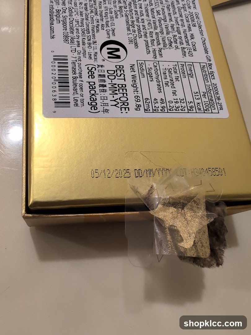 Chocolate Gift Box Nutrition Information