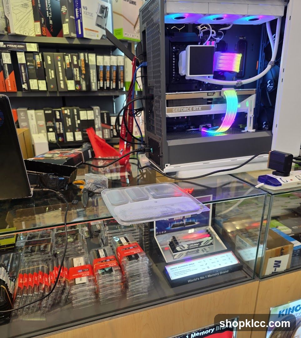 Computer Components Display