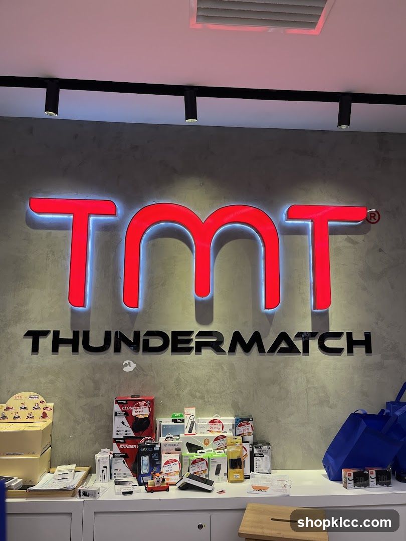 TMT Thunder Match Store Display