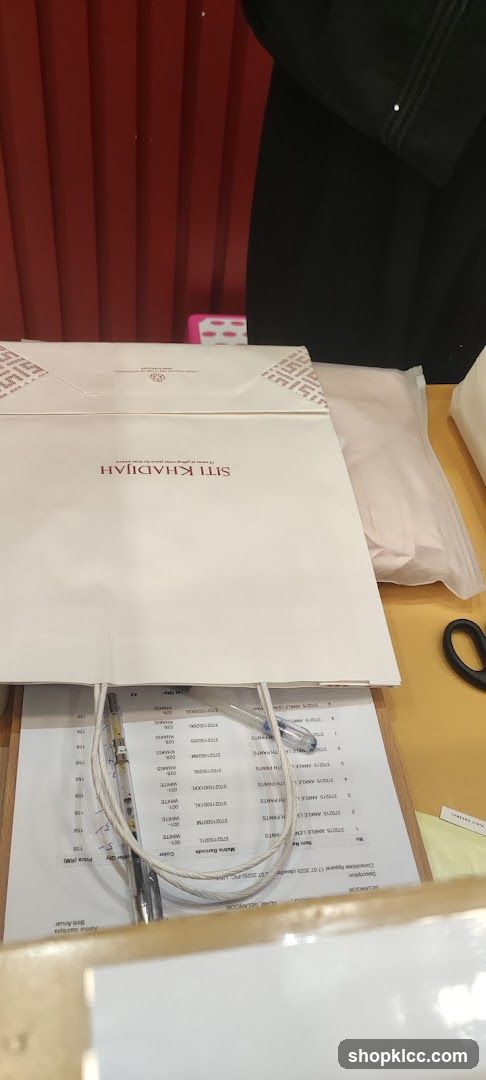 Shopping Bag and Order Sheet
