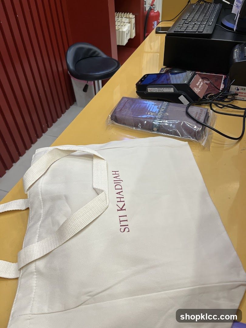 Tote Bag and Packaged Item