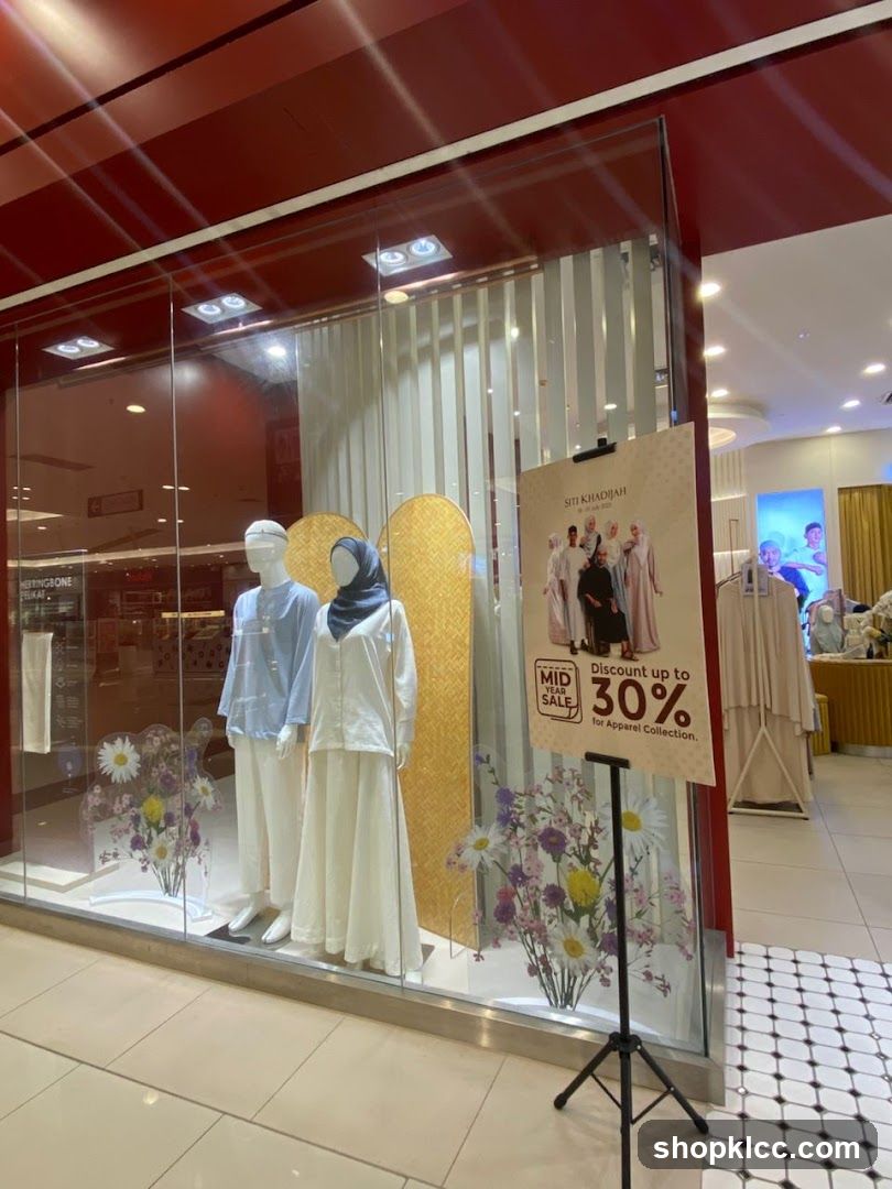 Apparel Store Window Display