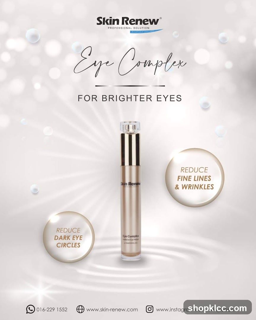 Skin Renew Eye Complex Advertisement