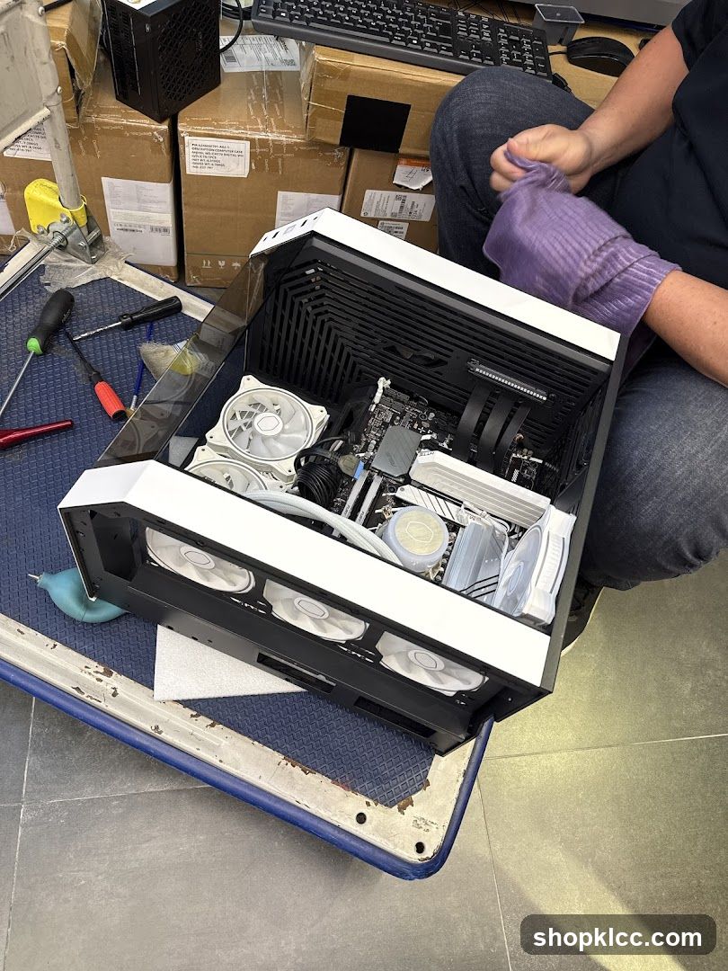 Assembling a computer
