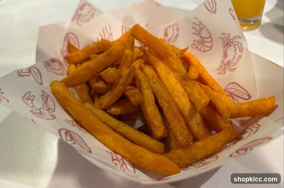 Fries in a basket
