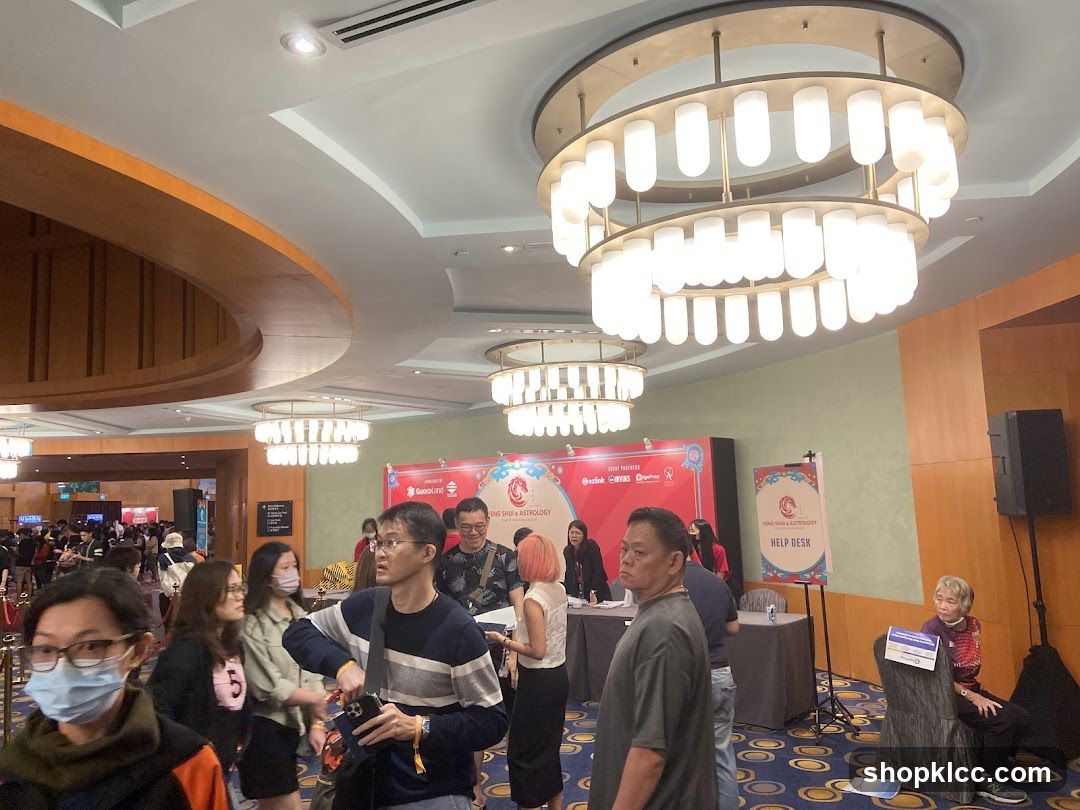 Event Hall with Feng Shui and Astrology Booth