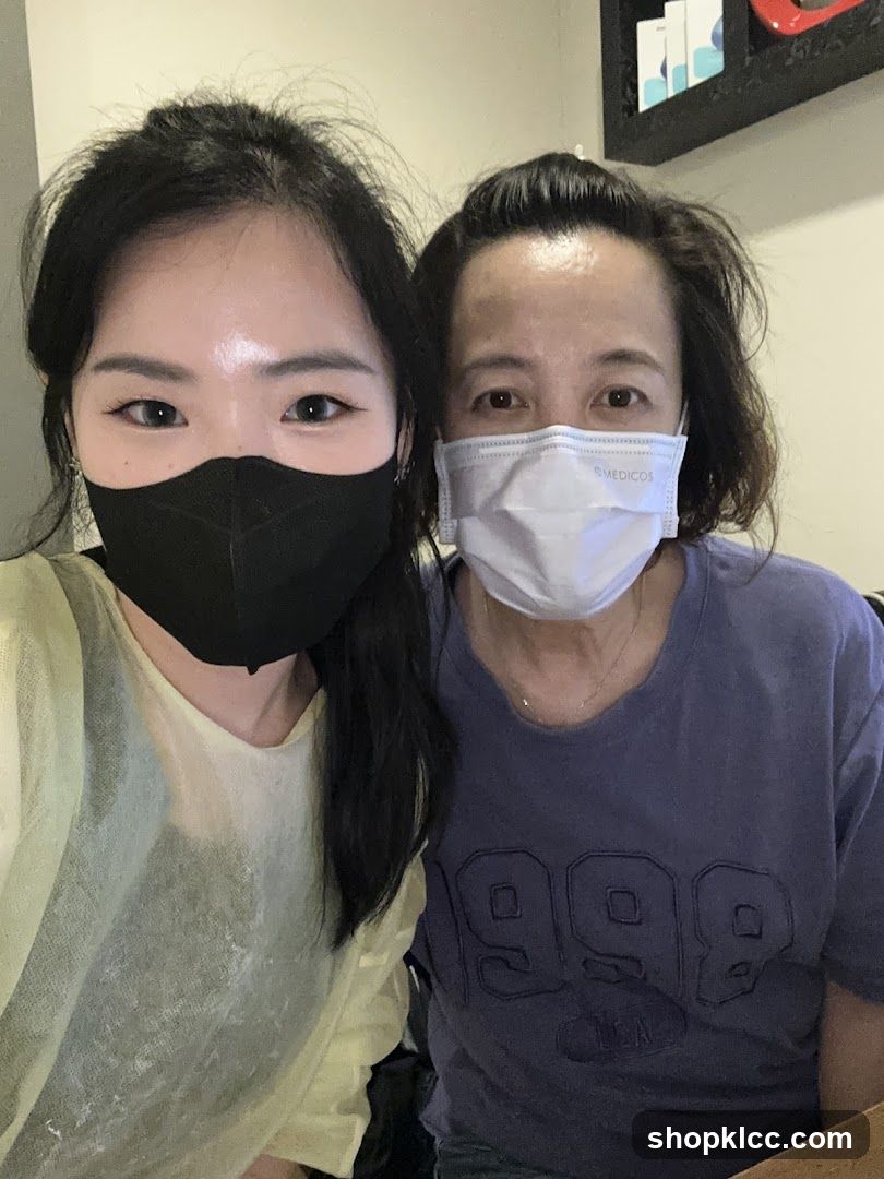 Two Women Wearing Masks