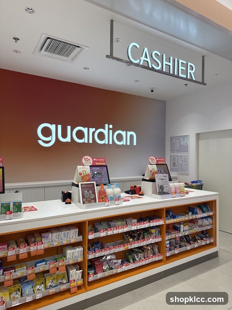 Guardian Cashier Area