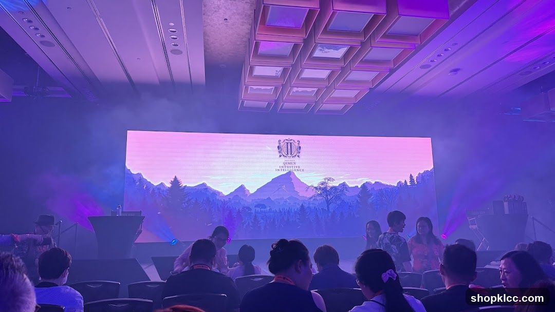 Conference Stage with Audience