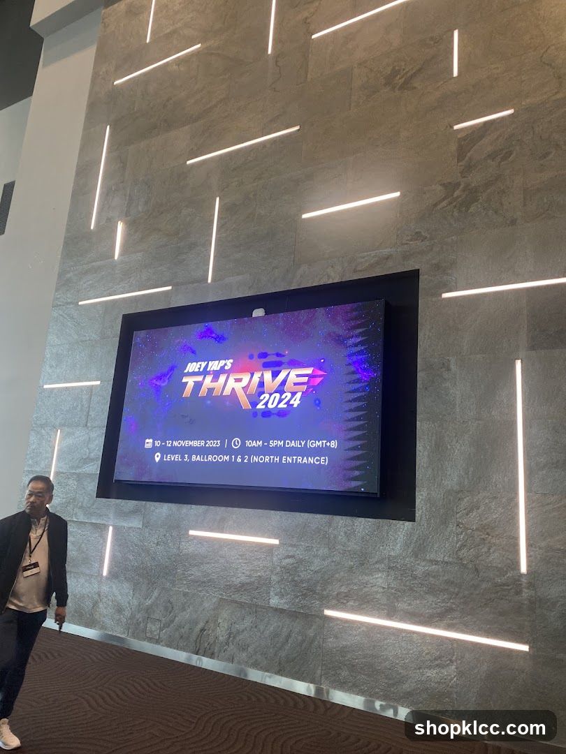 Joey Yap's Thrive 2024 Event Advertisement