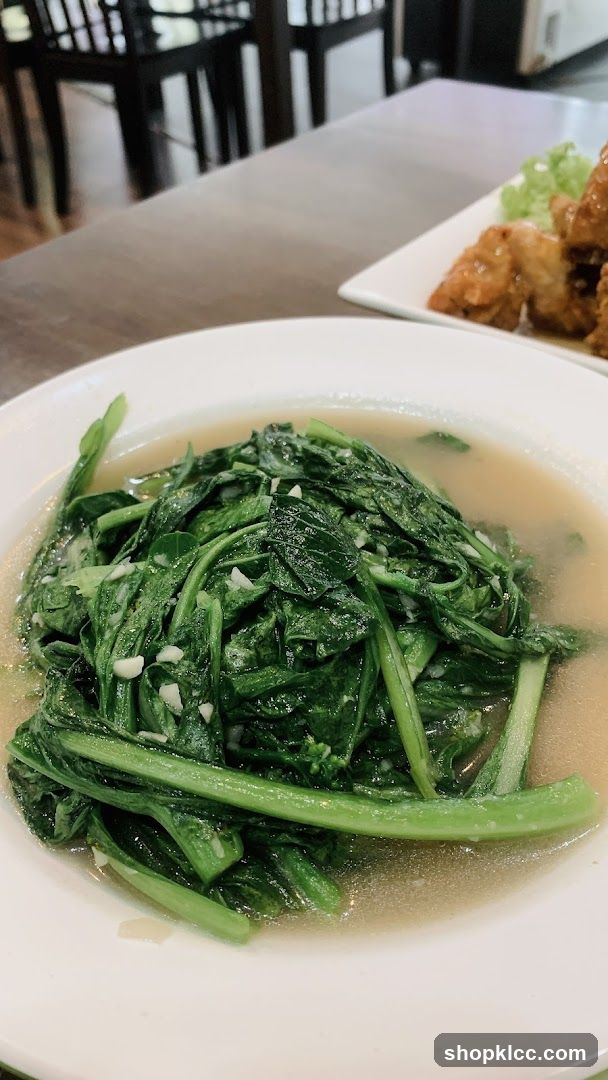 Stir-fried Greens with Garlic
