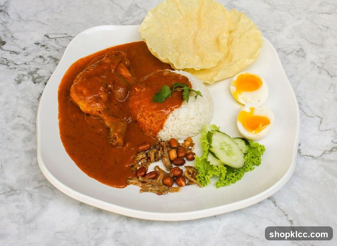 Chicken Curry Rice Plate