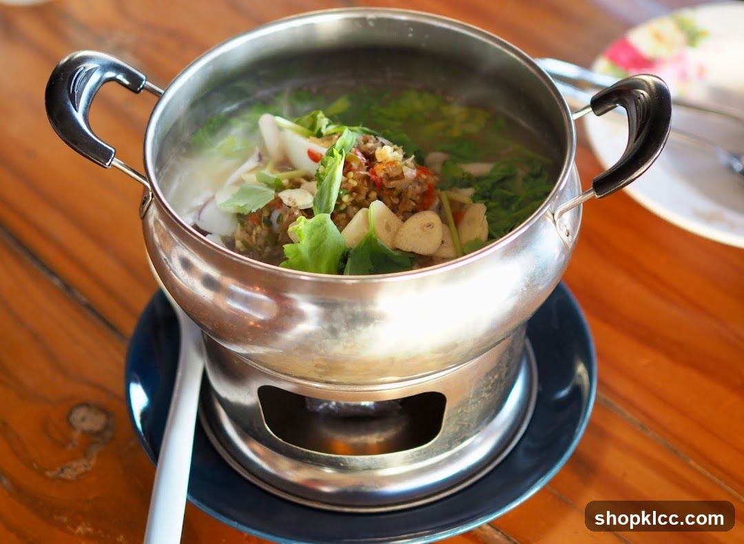 Steaming Pot of Soup
