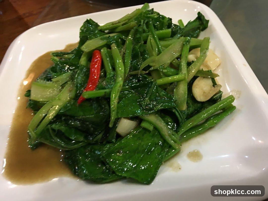 Stir-fried Vegetables with Chili and Garlic