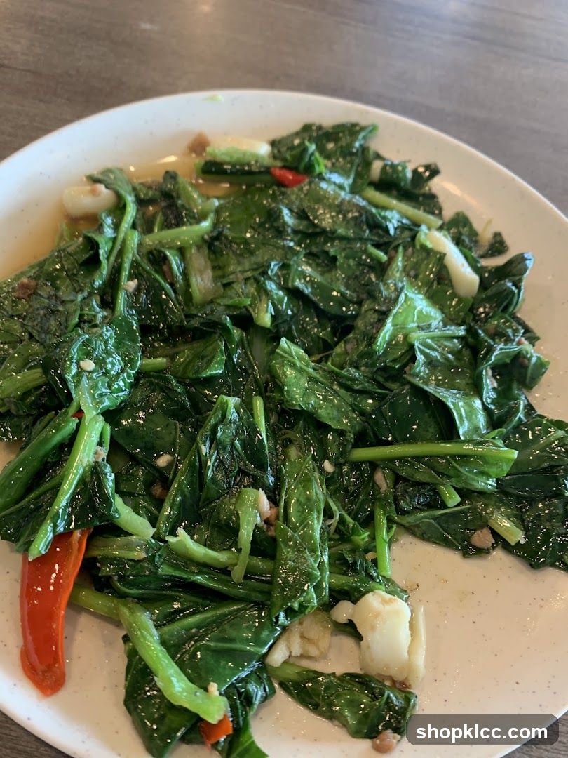 Stir-fried Greens