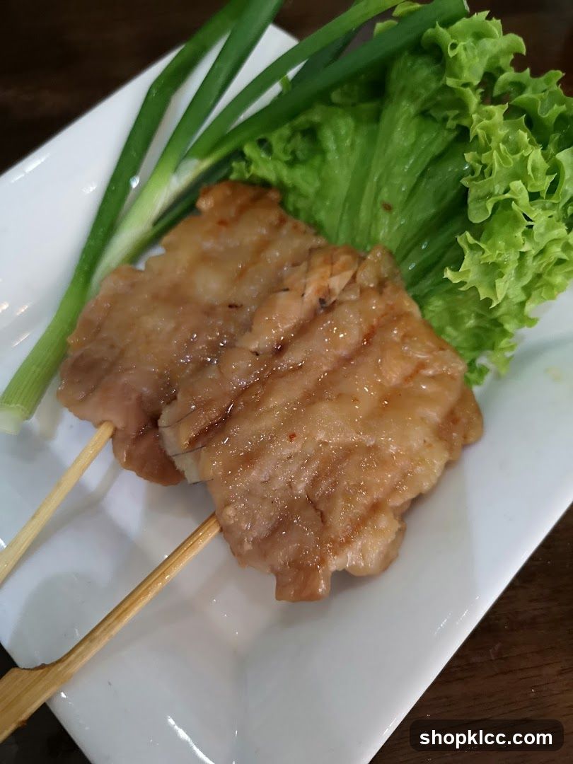 Grilled Pork Skewers