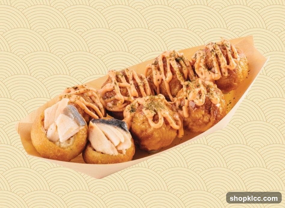 Takoyaki with Toppings