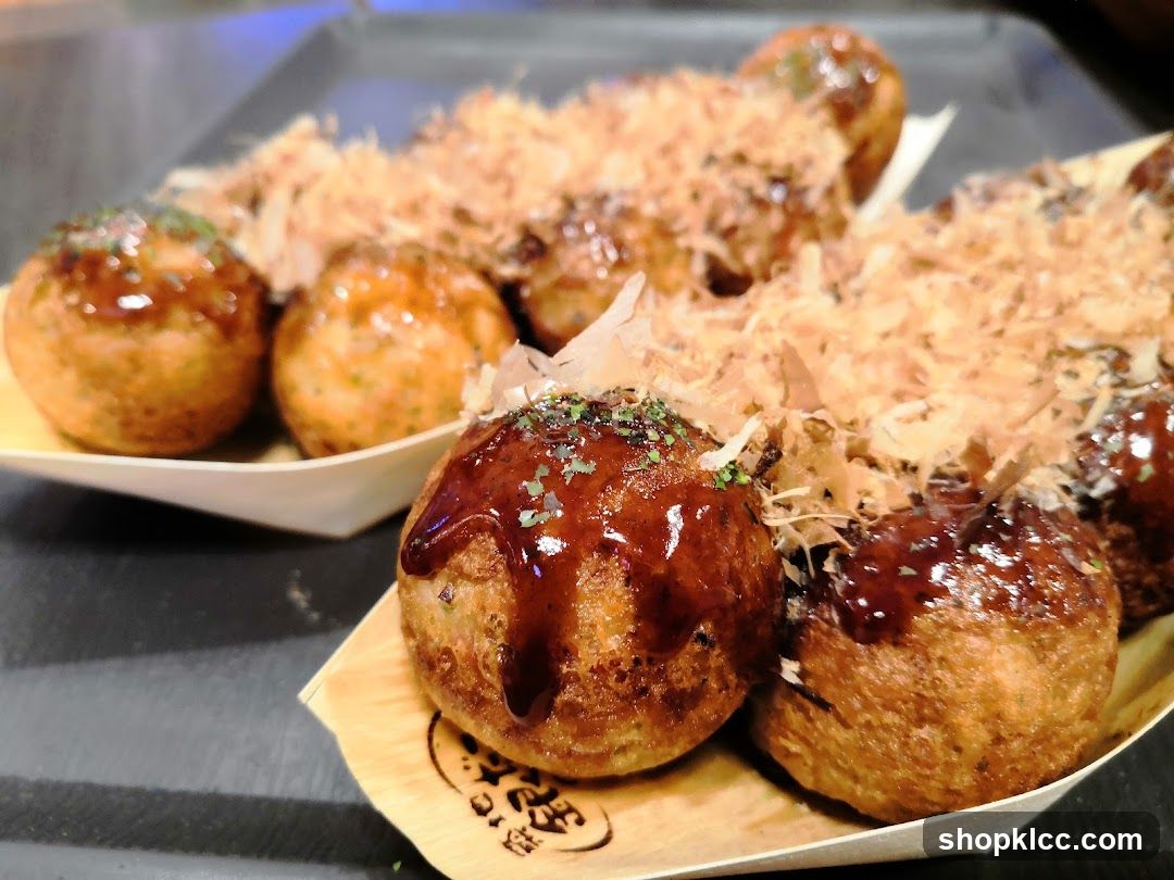 Takoyaki with Toppings