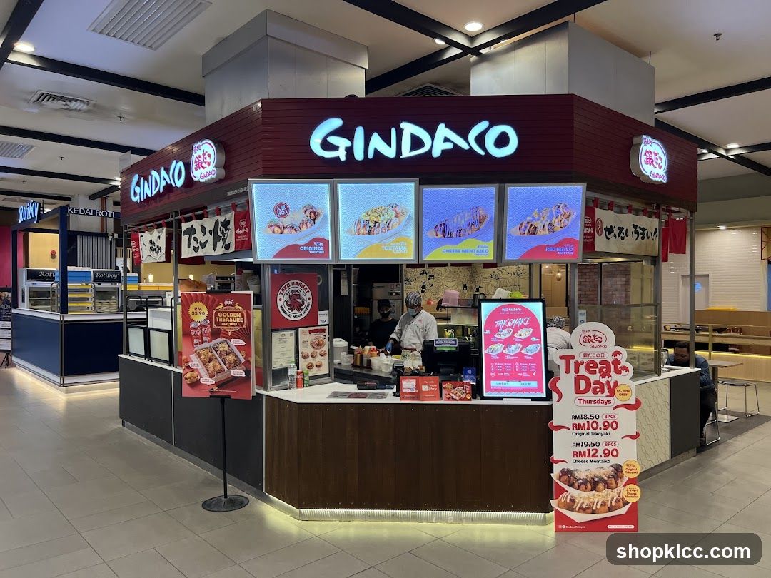 Gindaco Food Stall