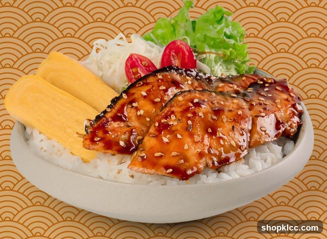 Salmon Teriyaki Bowl