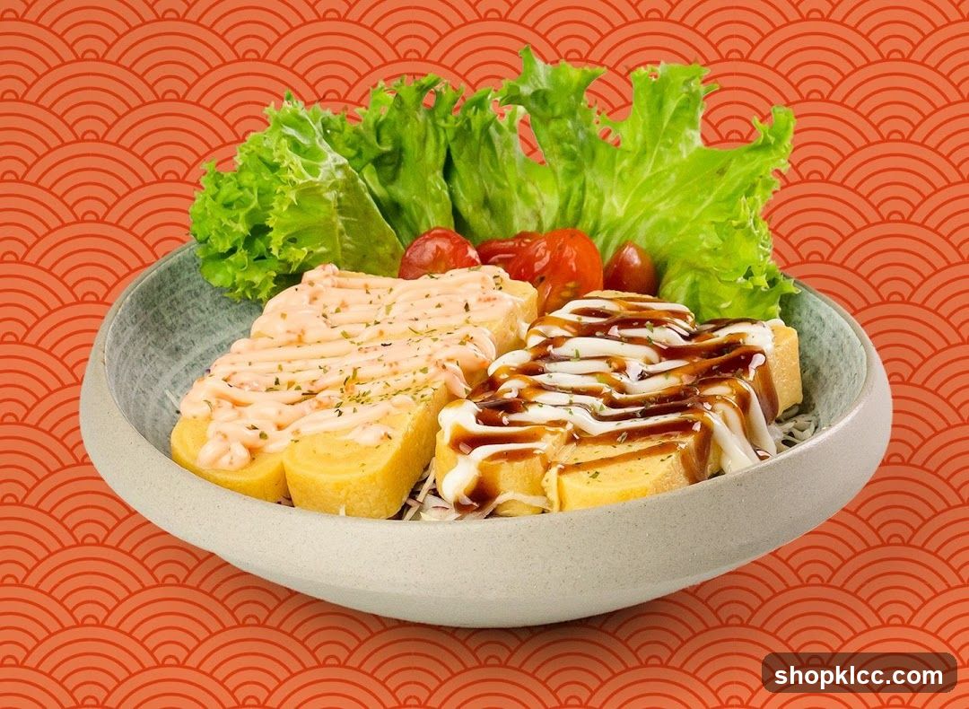 Tamagoyaki with Toppings