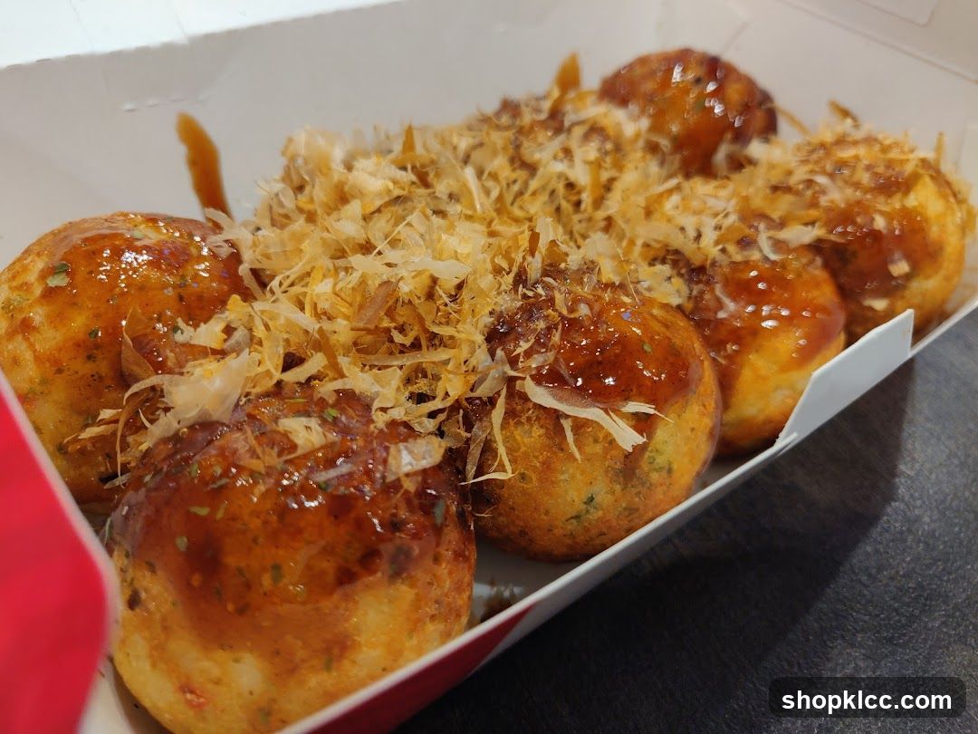 Takoyaki in a box