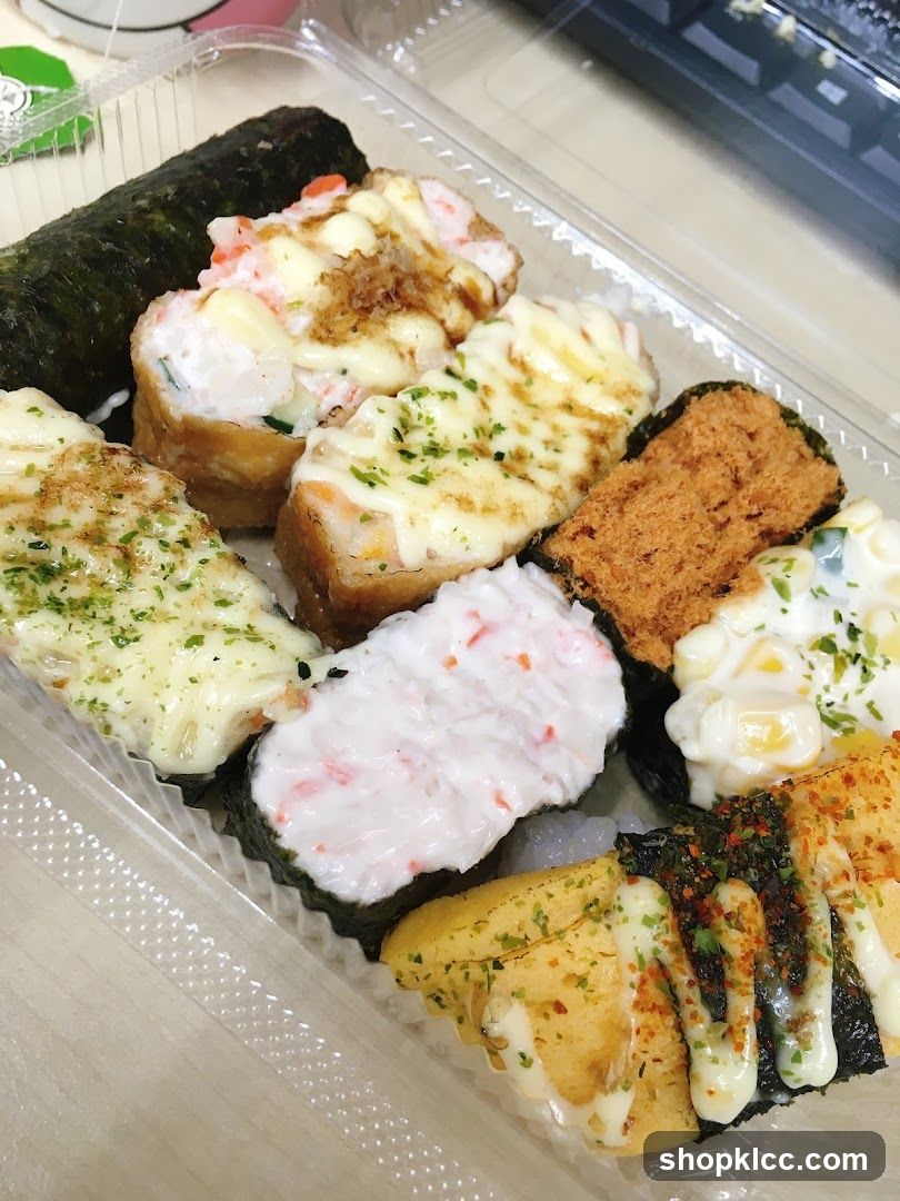 Assorted Sushi Rolls