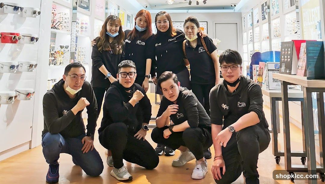 Optician Staff Posing for Photo