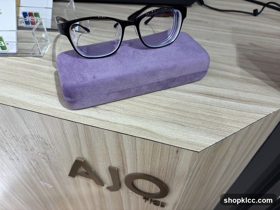 Eyeglasses on a Case