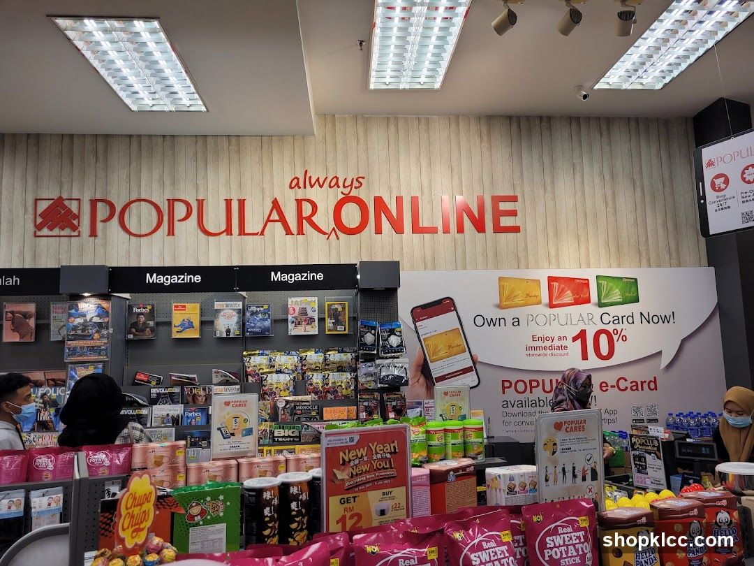 Popular Bookstore Interior