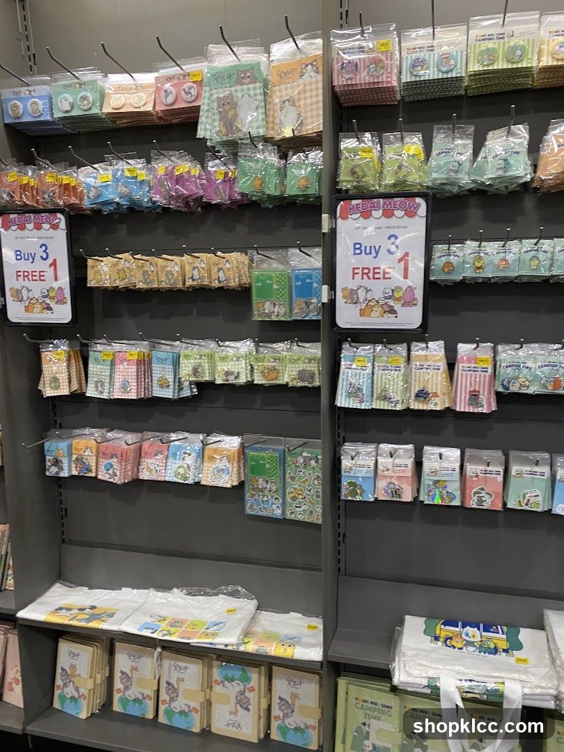 Stationery and Apparel Display