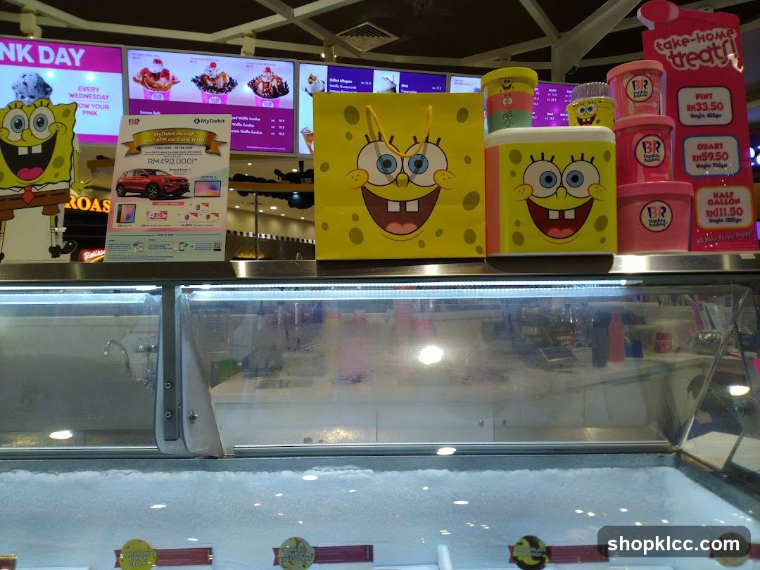 Ice Cream Shop Display