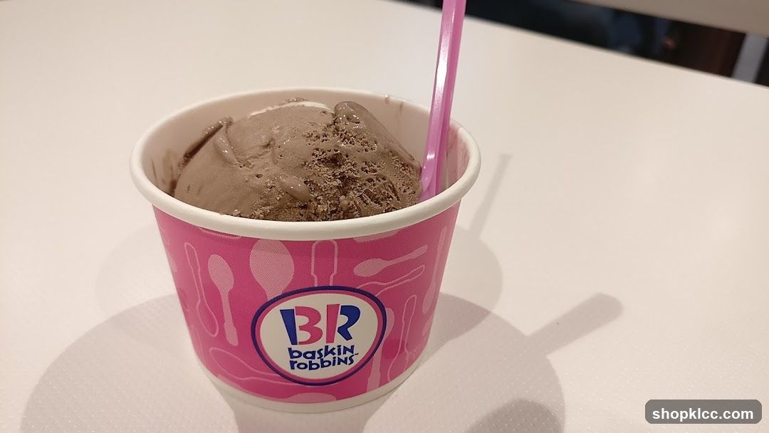 Baskin Robbins Ice Cream Cup