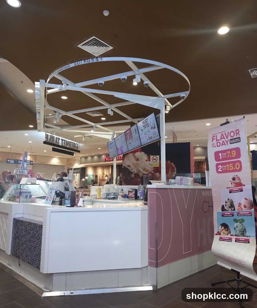 Ice Cream Shop Counter