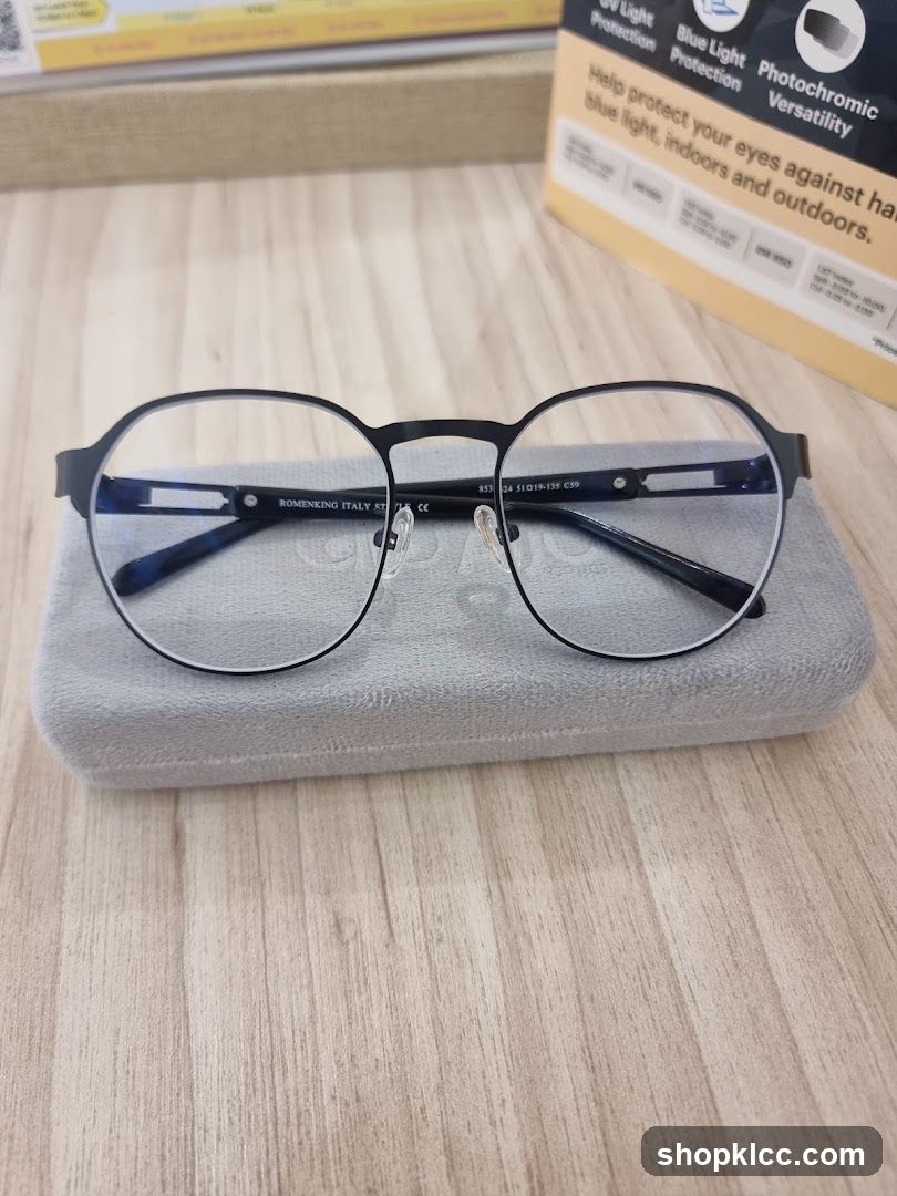 Eyeglasses on a Case